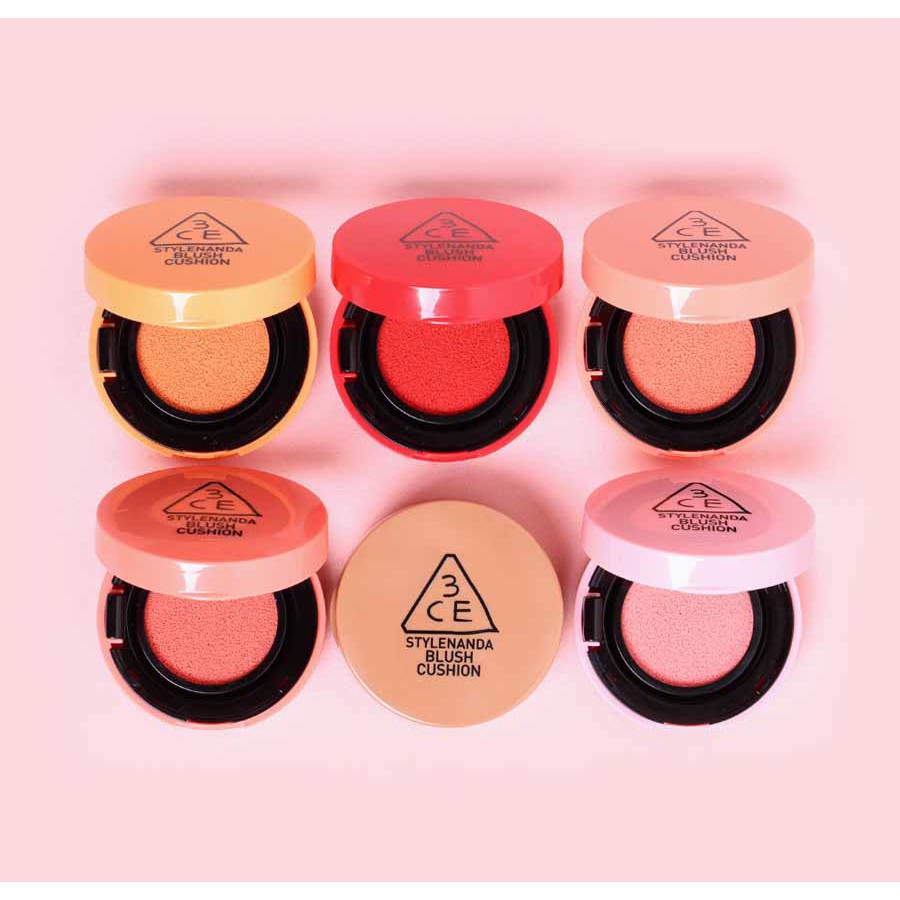 Má Hồng Dạng Kem 3CE Stylenada Blush Cushion 8g Hàn Quốc