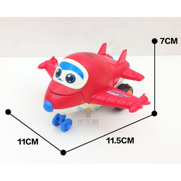 [FREE SHIP] Đồ chơi máy bay biến hình Robot - Tự động biến hình khi va chạm -Nhựa ABS nguyên sinh cực an toàn cho bé