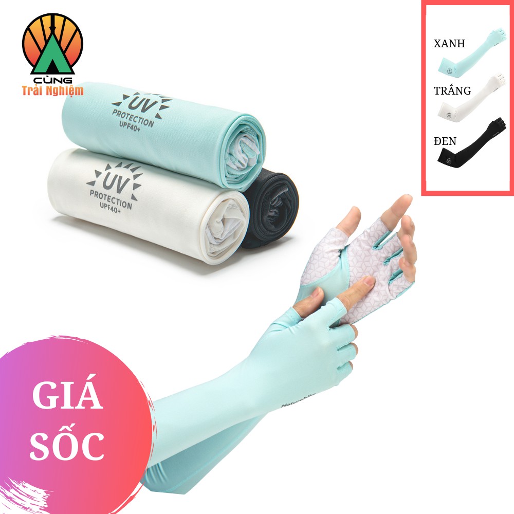 [CHÍNH HÃNG] Găng Tay Ống Chống Nắng Naturehike Làm Mát Thoáng Khí Siêu Chống Tia UV NH20FS023