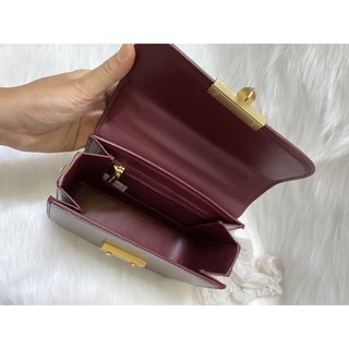 Túi xách CNK đeo chéo Textured Boxy Chain ( Hàng Auth tuồn - Full tag + túi hãng)