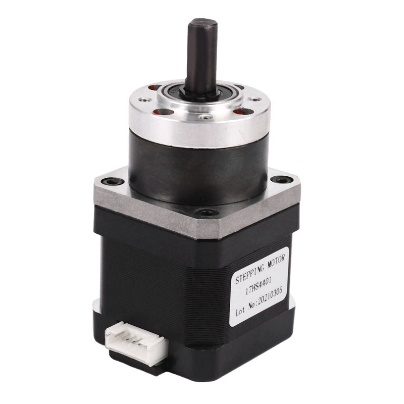 4-Lead Nema17 Stepper Motor 42 Motor Extruder Gear Stepper Motor Ratio 5.18:1 Planetary Gearbox Nema 17 17HS4401