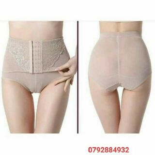 Quần gen bụng móc cài