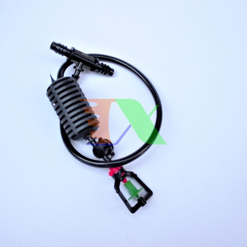 Bộ Kit 16 Dây tưới treo xoay 360° đầy đủ dây, phụ kiện TX-DIY-081, Béc tưới lan, rau hoa tự lắp DIY