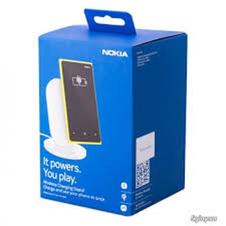 Sạc không dây Nokia DT 910 chuẩn Qi trắng ( hàng chính hãng)