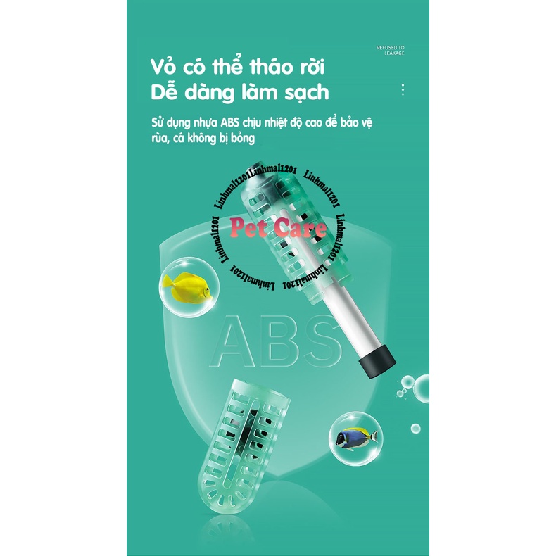 Sưởi rùa mini cao cấp chống cháy nổ nepall