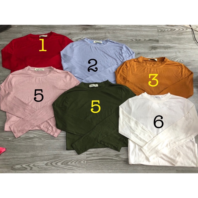 ÁO BODY TAY DÀI CỔ TRÒN