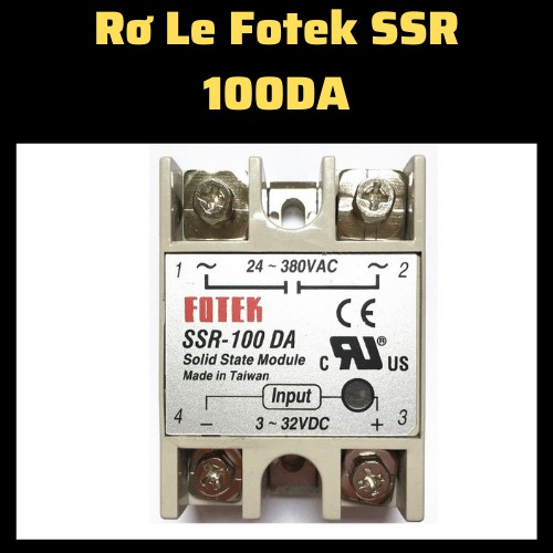 Rơ le fotek ssr,relay, rơ le [Đủ loại] loaij 10 DA, SSR 10DA, fotek