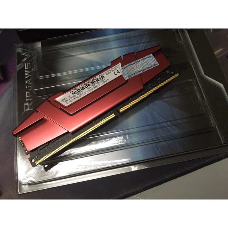 Ram Gskill DDR4 8Gb bus 3000 bảo hành chính hãng mai Hoàng | BigBuy360 - bigbuy360.vn