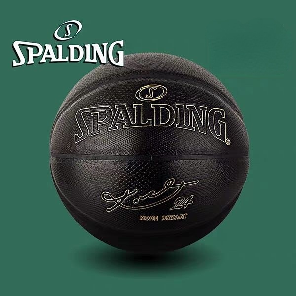 Kobe Memorial Bóng rổ Spalding Bóng rổ Kobe Signature Basketball Black Mamba Boys Gift GG7X