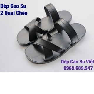 Dép Cao Su Bác Hồ 2 Quai Chéo