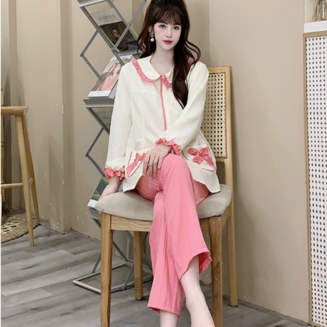 Bộ đồ bầu và cho con bú sau sinh Lửng MÙA HÈ - Thiết kế Độc Quyền, chất thô thái mềm cho bà bầu
