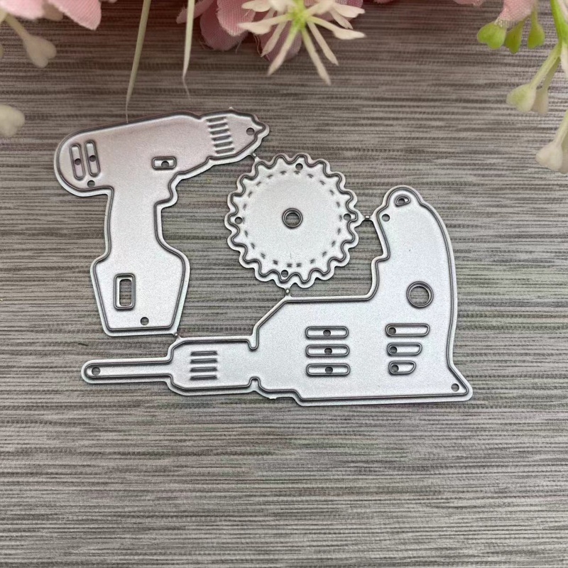 Khuôn Cắt Thẻ Trang Trí Sổ Lưu Niệm Bằng Kim Loại DIY