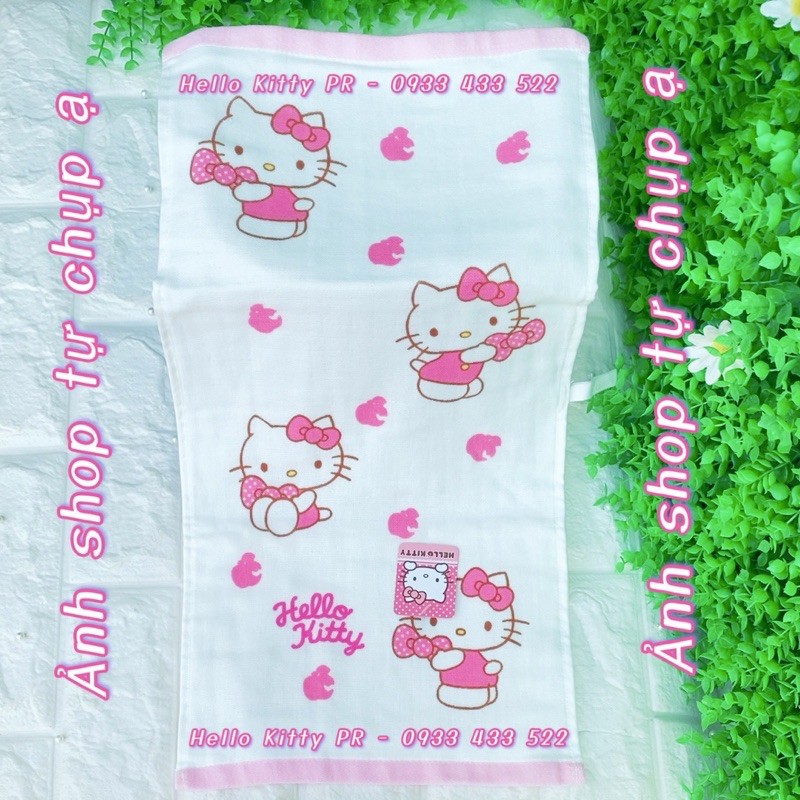 Khăn mặt, khăn tắm Hello Kitty