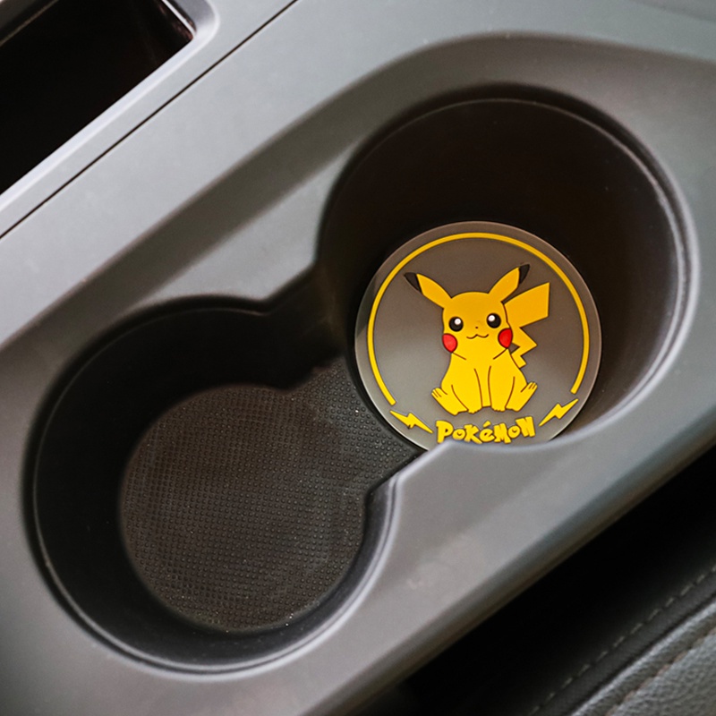 Lót Ly / Miếng Lót Ly Silicon / Đế Lót Ly Chống Trượt Họa Tiết Hoạt Hình Dễ Thương