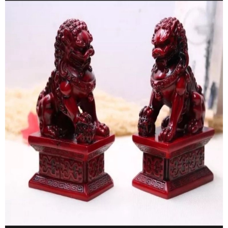 Tượng kỳ lân. cặp sư tử đá mini. tượng lân. tượng nghê. trang trí tiểu cảnh bể cá.phòng làm việc.trang trí kệ, phòng trà