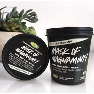 Mặt nạ đất sét bạc hà tươi Lush magnaminty (mask lush date trên 3 tháng)
