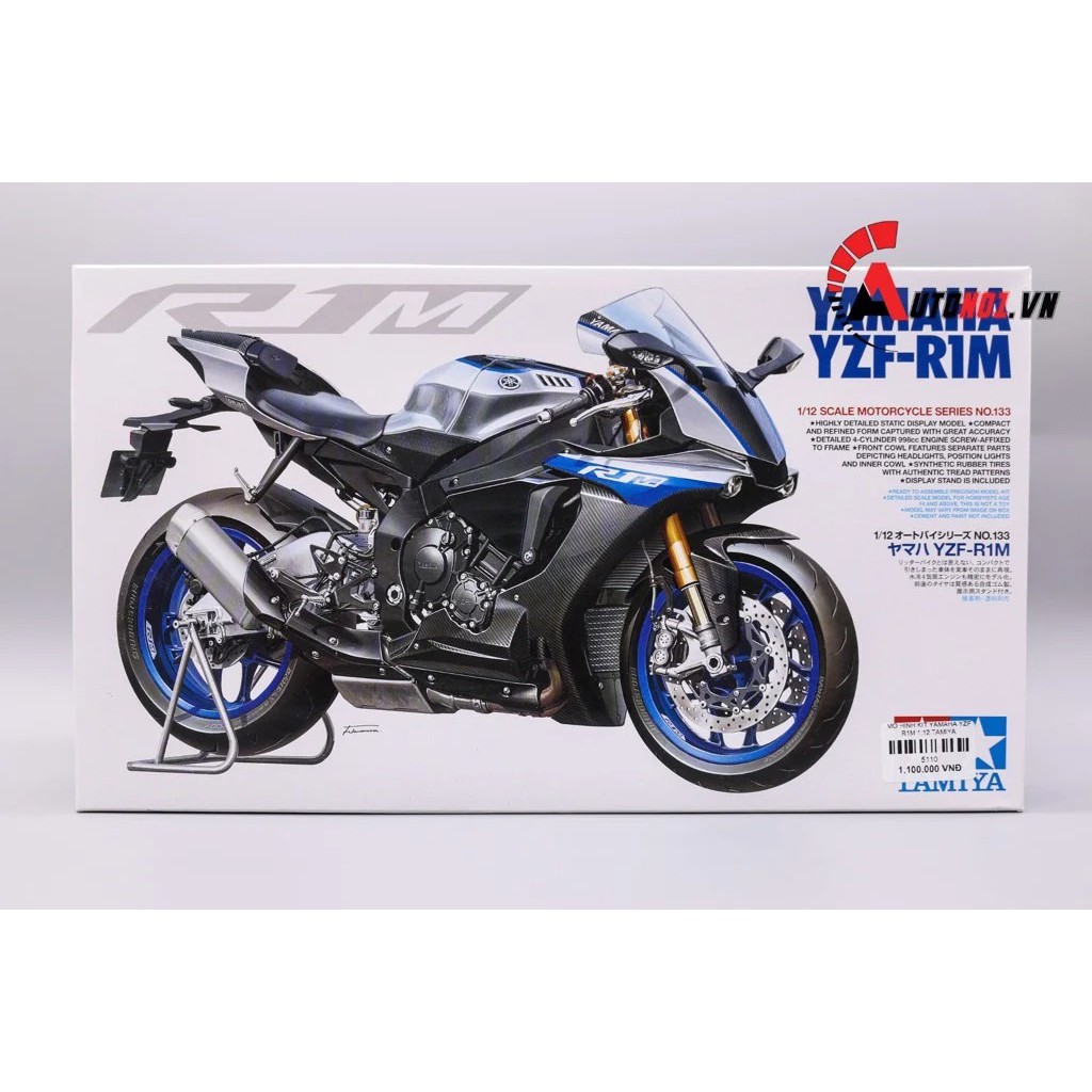 MÔ HÌNH KIT YAMAHA YZF R1M 1:12 TAMIYA 14133