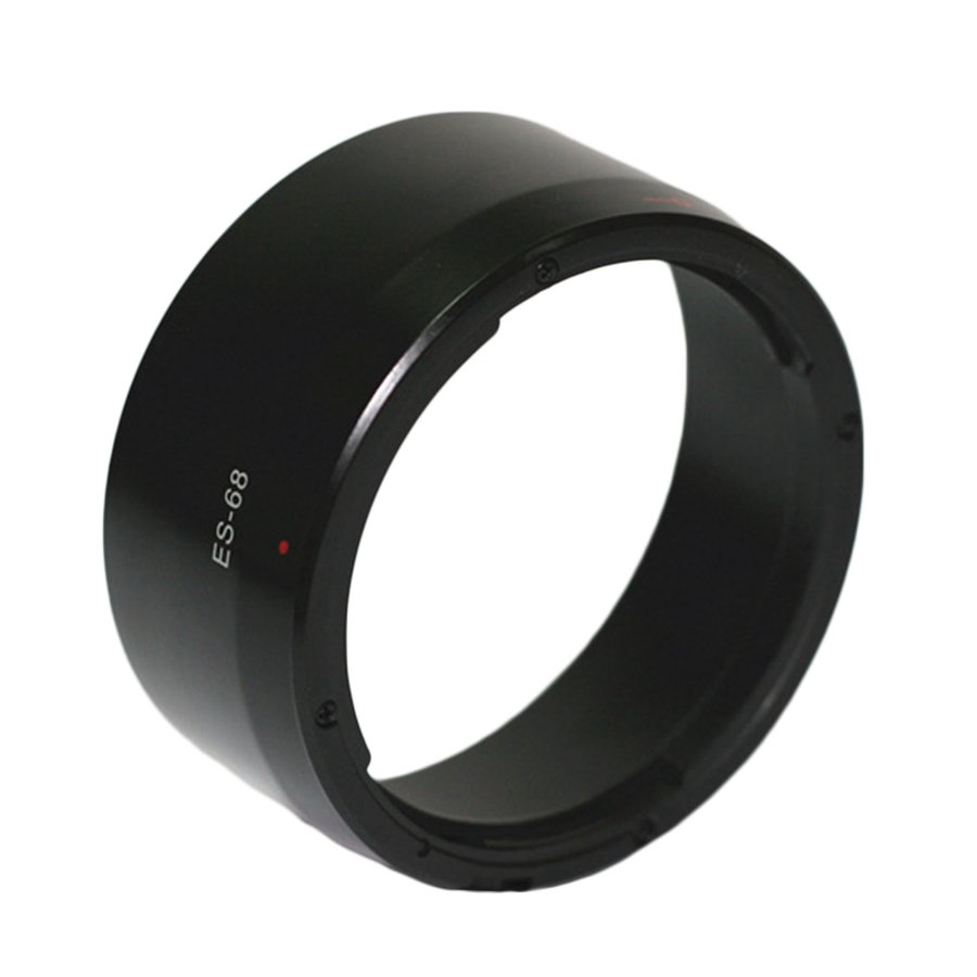 Black Mini Professional Durable ES-68 Lens Hood For Canon lens 50mm f/1.8