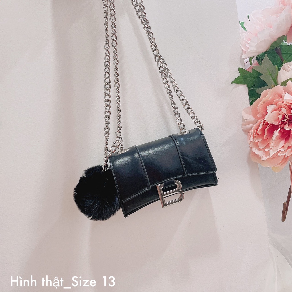 Túi đeo chéo nữ mini dễ thương dây xích thời trang cho bé đẹp giá rẻ