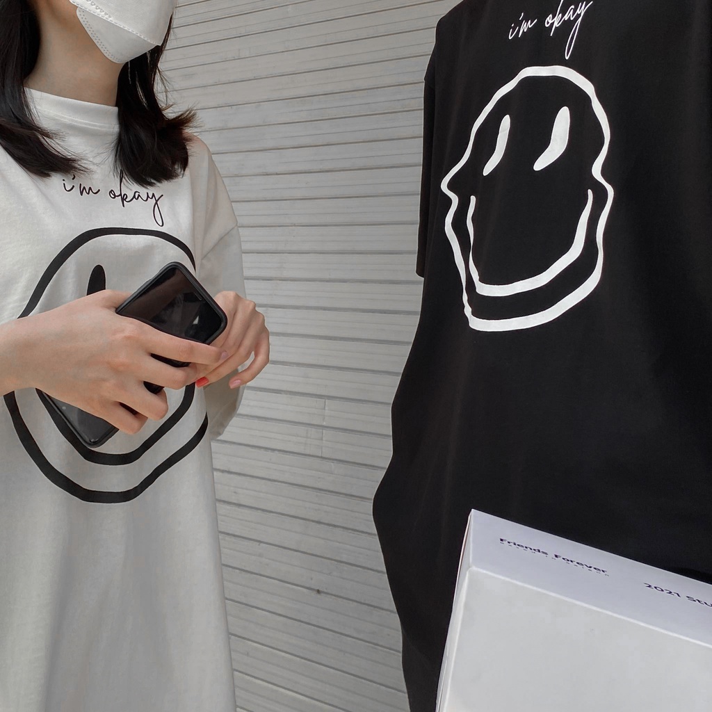 ÁO THUN FF FORM RỘNG IM OK, VẢI THUN 2 CHIỀU 100% COTTON 250G