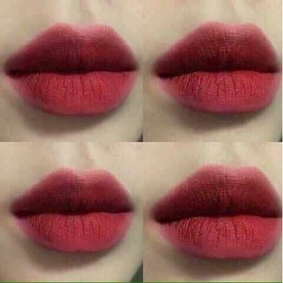 Son kem  đỏ rượu   (tặng kèm son dưỡng, túi giấy, phiếu kiểm nghiệm son không chì)