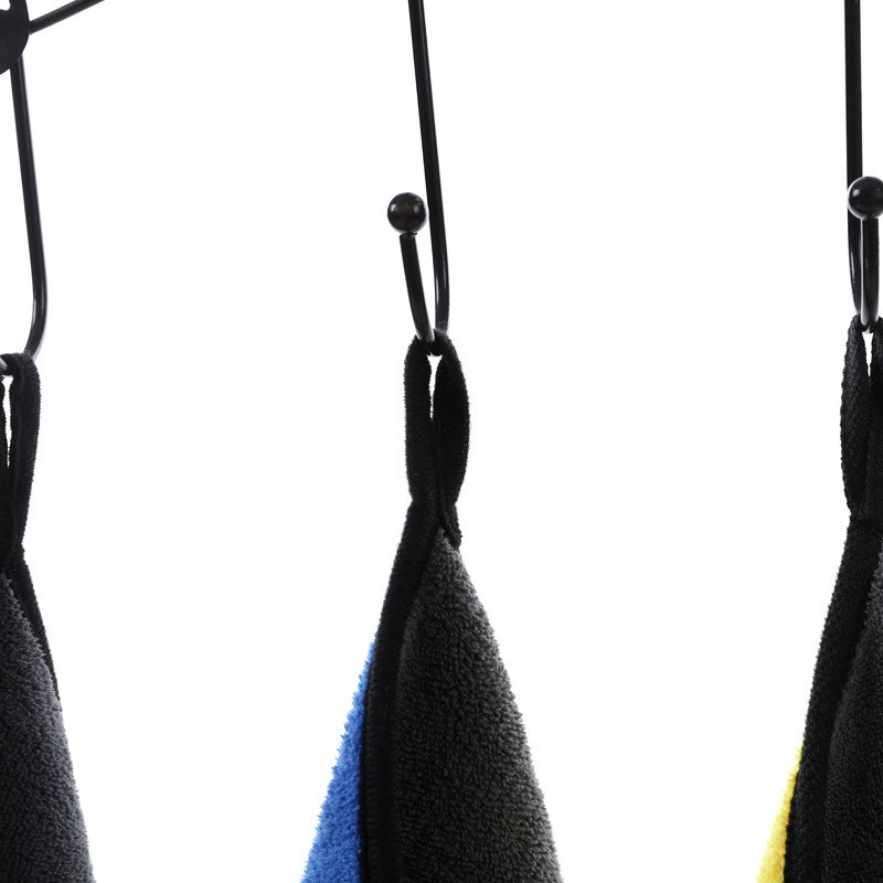 Khăn lau xe hơi ô tô chuyên dụng, khăn lau đa năng Microfiber 2 mặt siêu thấm hút