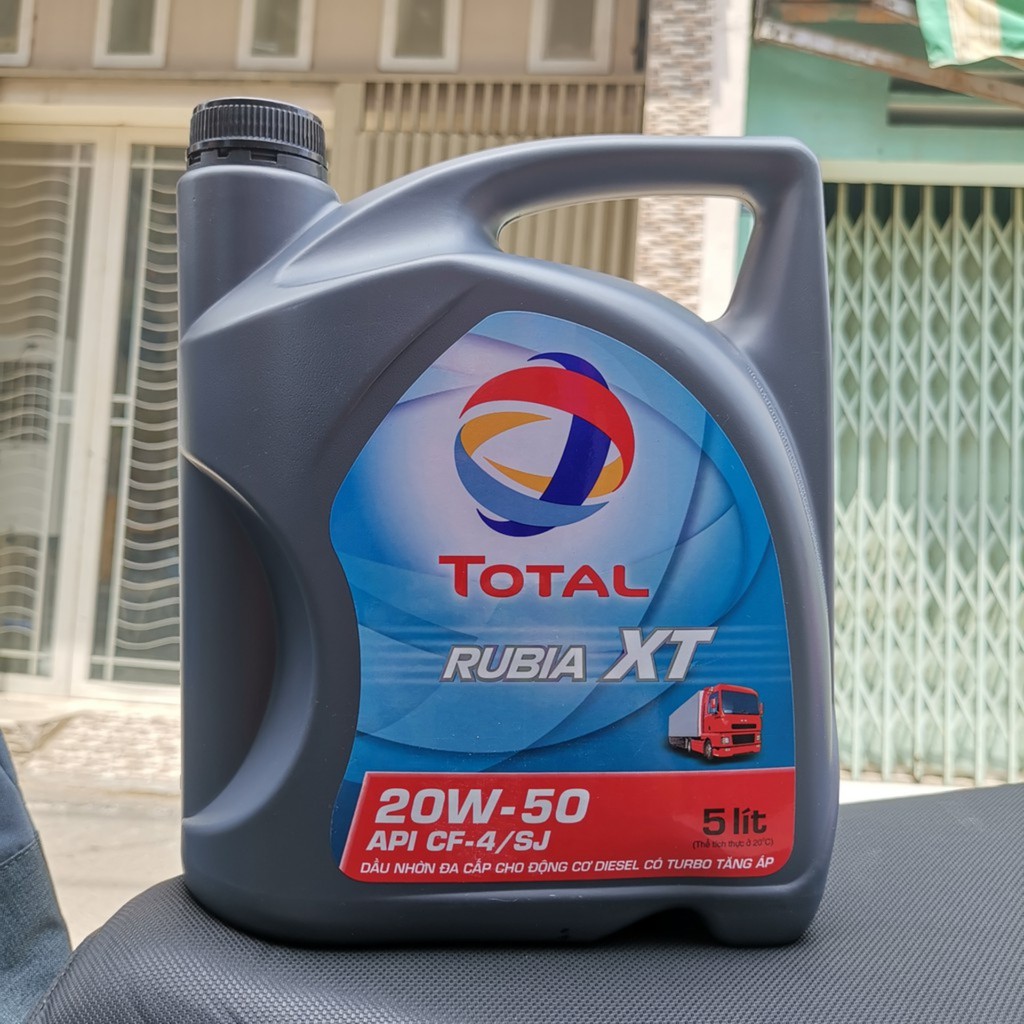 Dầu nhớt Total RUBIA XT 20W50 5 lít - Dầu nhớt Total