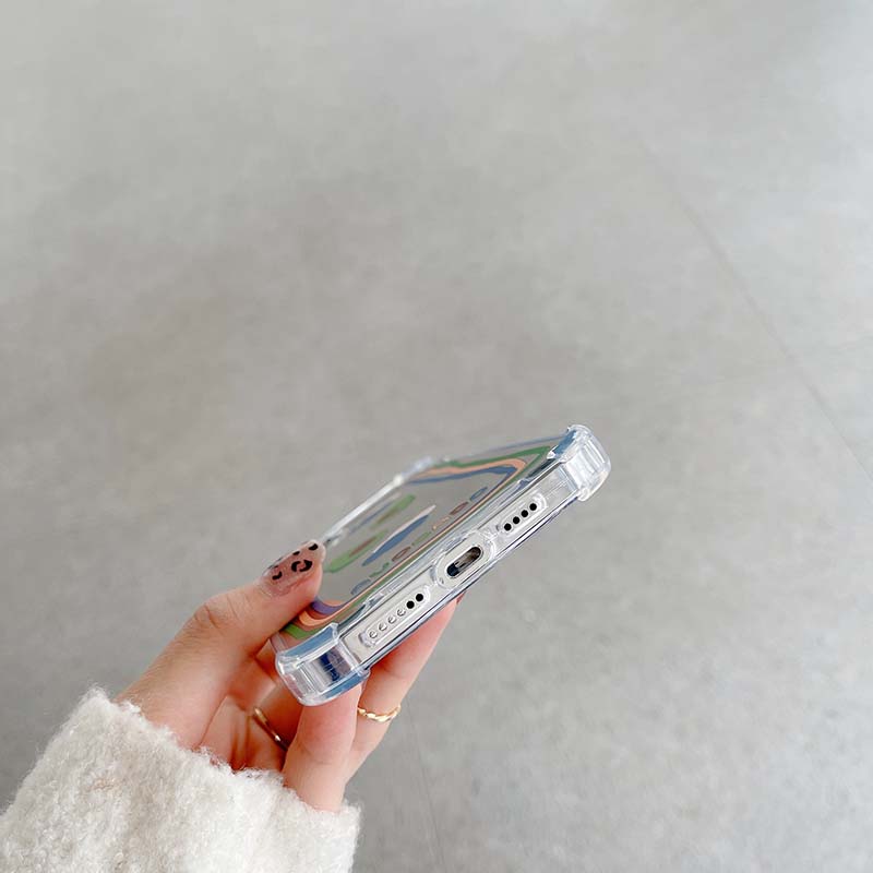 Ốp Lưng Tráng Gương Họa Tiết Trái Cây Dễ Thương Cho Iphone11 12 Pro Max 7 8 Plus X Xs Xr Xsmax