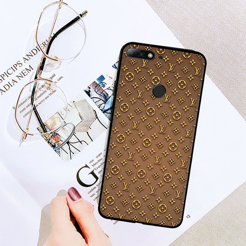 LV brand Mobile Soft TPU Coque for Huawei P20 Lite 2019 P20 Pro P30 Lite P30 Pro P40 Pro Max P Smart 2018 2019 Cover