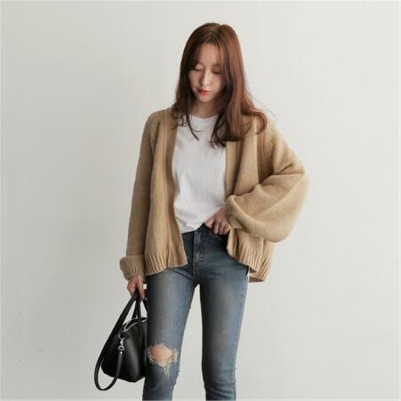 Áo khoác cardigan 💖 FreeShip đơn 50k 💖 Áo len dáng dài có túi rộng rãi Hàn Quốc | BigBuy360 - bigbuy360.vn