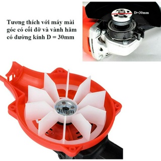 Bộ phụ kiện lắp cho máy mài góc thành máy thổi gió công suất lớn