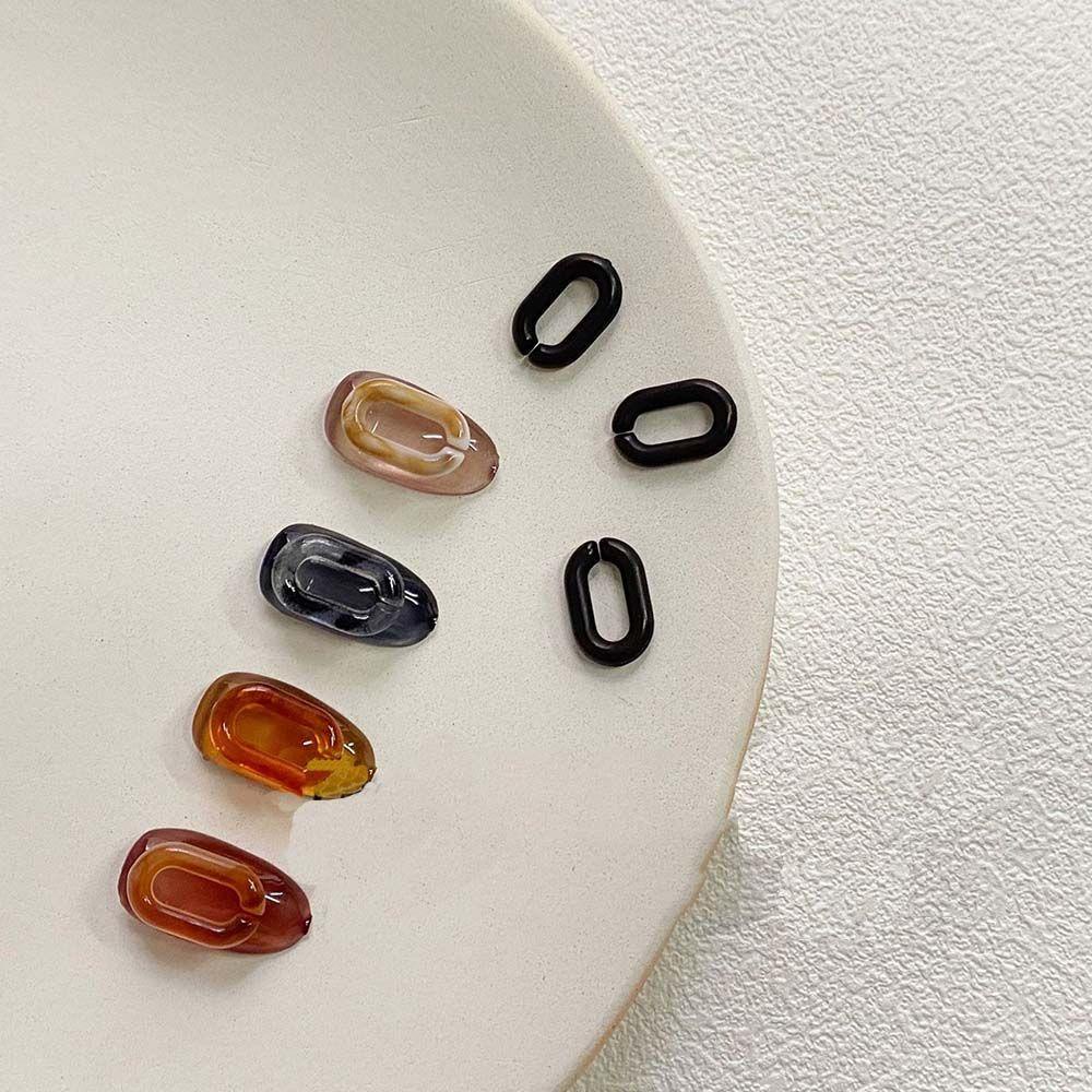 Phụ Kiện Trang Trí Móng Tay Hình Oval Tiện Dụng|Set 10 Phụ Kiện Trang Trí Móng Tay 3D Màu Sắc Xinh Xắn