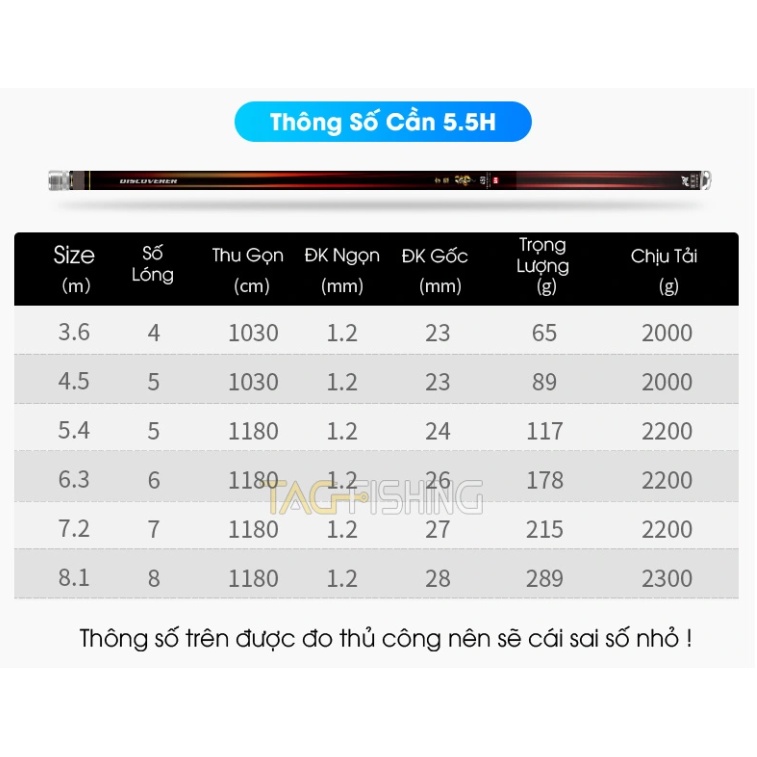 Cần Tay Gama FX Chiến Công tag fishing