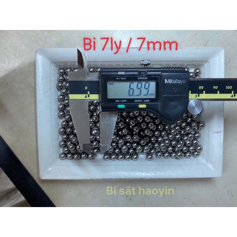 Bi sắt 5.5- 6 - 6.35 - 7 - 7.5 - 8 - 9 - 9.5 -10ly Tròn đẹp đúng kích thước