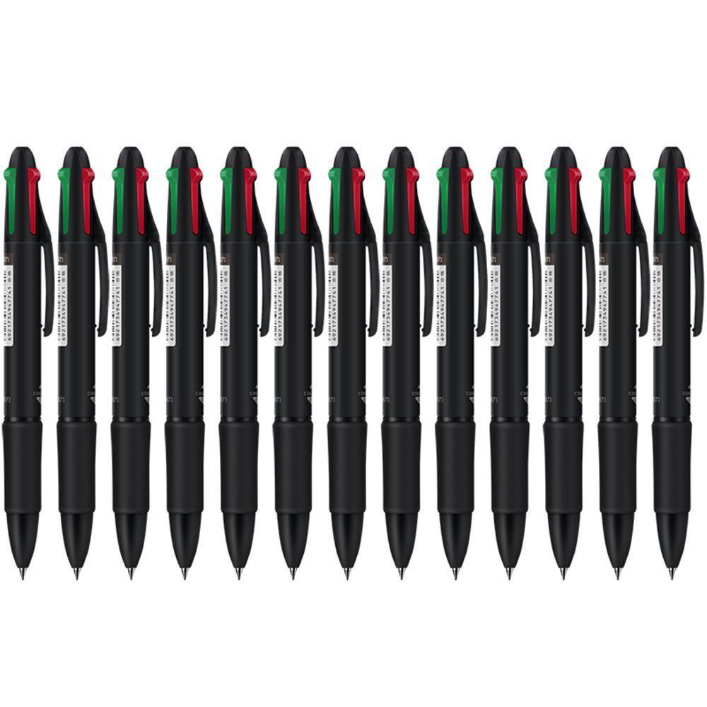 Bút Bi Nhiều Màu Dễ Thương Có Thể Thu Gọn Tiện Dụng