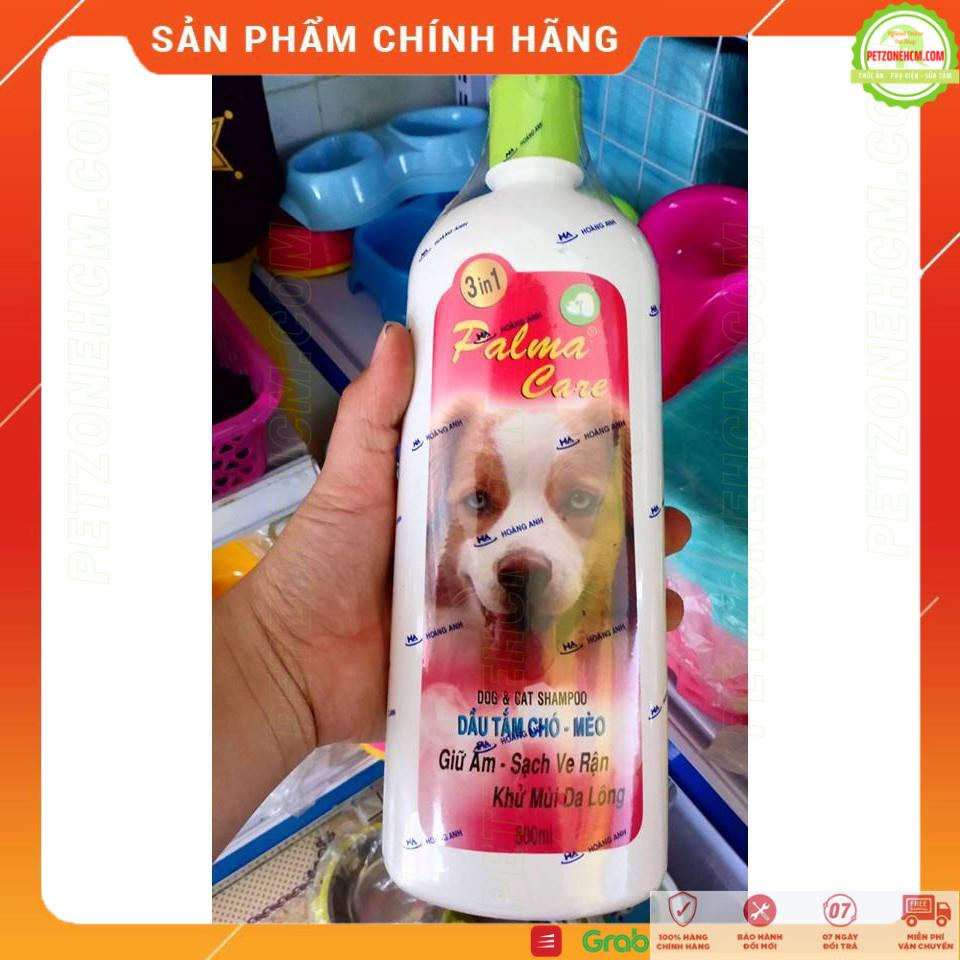 Sữa tắm cho chó mèo  FREESHP 70K  Fay Palma Care 500ml tác dụng 3 trong 1 giữ ẩm | sạch ve | khử mùi - PetZoneHCM