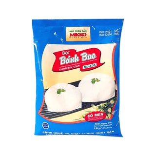 1kg bột bánh bao mikko kèm túi men trộn sẵn