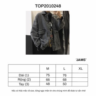 Áo Khoác DEMON Denim Jacket
