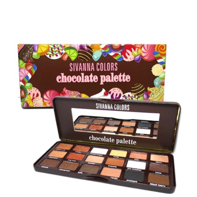 Màu Mắt Cao Cấp Sivanna Colors Palette