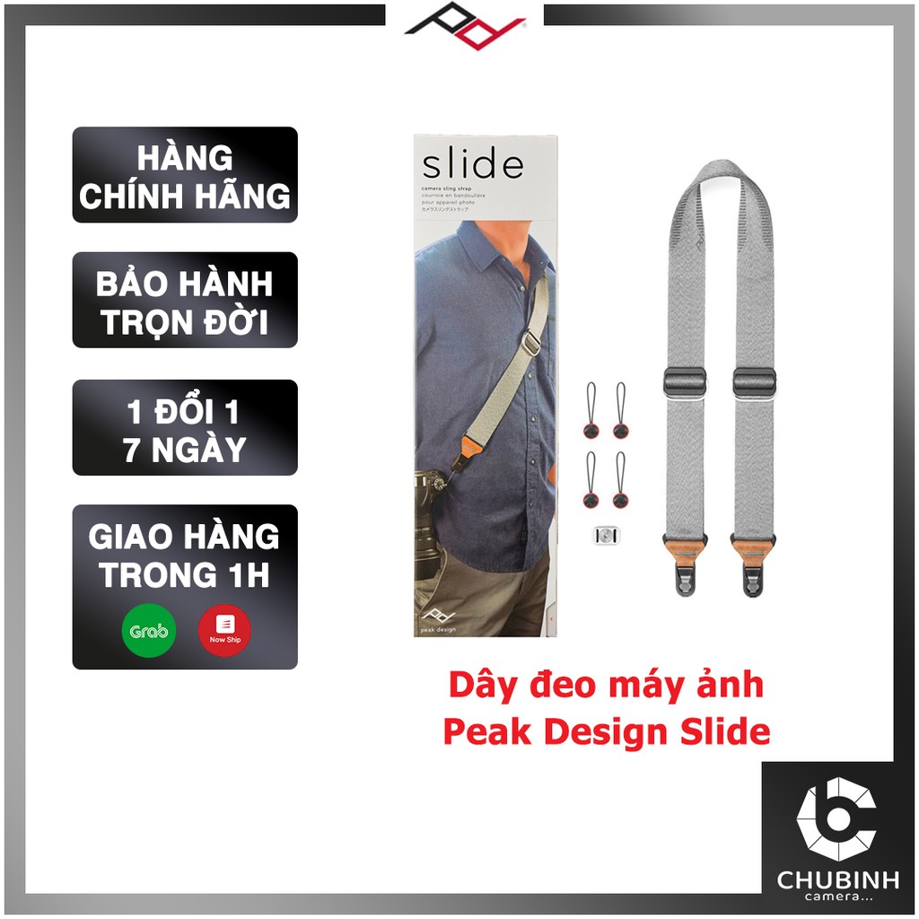 Dây đeo Peak Design Slide (Loại To) | Chính Hãng