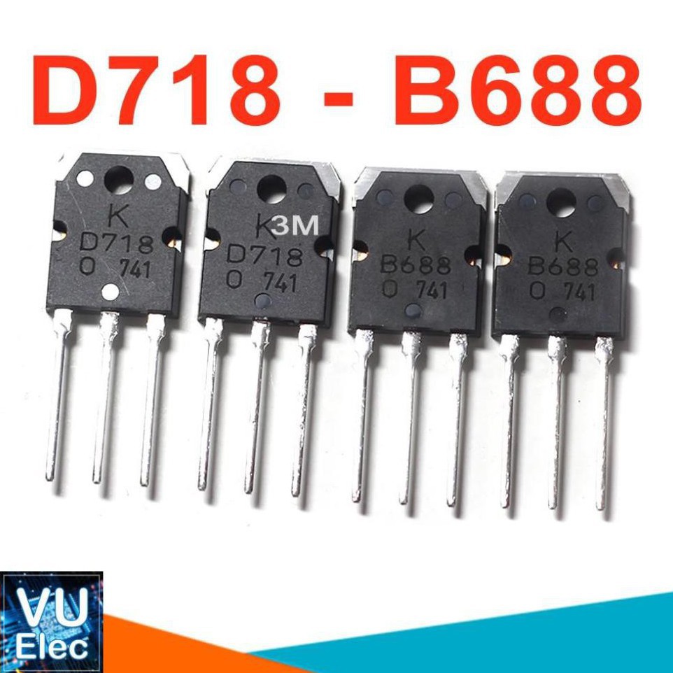 IC công suất D718 TO247 TRANS NPN 8A 120V
