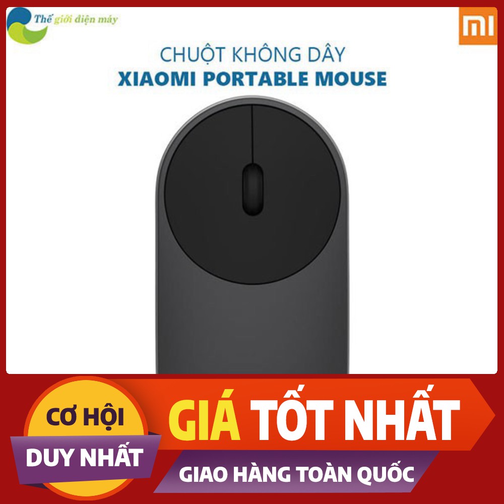 [SaleOff] [Bản quốc tế] Chuột không dây Xiaomi Portable Mouse - Phân phối bởi Digiworld- Bảo hành 12 tháng -Shop Thế giớ