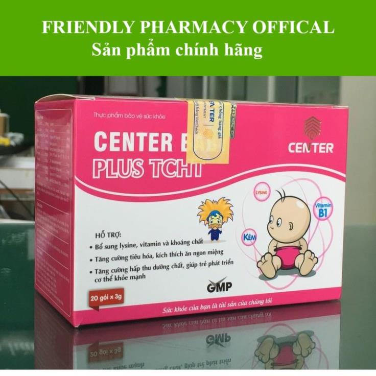 Center Baby Plus Tăng cường hấp thu – Giúp kích thích tiêu hóa, tăng đề kháng (Hộp Cốm 20 gói)