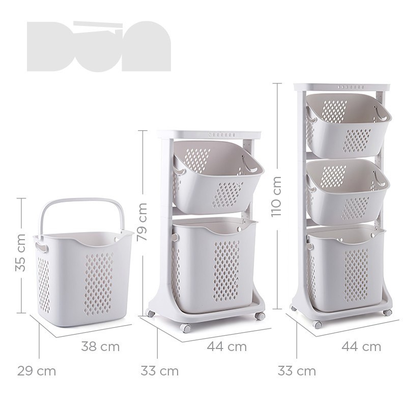 Kệ Đựng Đồ 3 Tầng Việt Nhật 5567 Chính Hãng Công Ty - Kệ Đa Năng Có Giá Sỉ