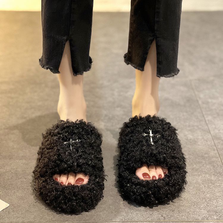 Dép Thiết Kế Mới Đế Dày Cao Cấp Thời Trang Dành Cho Mùa Thu Đông