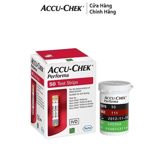Hộp 50 que thử đường huyết Accu Check Performa