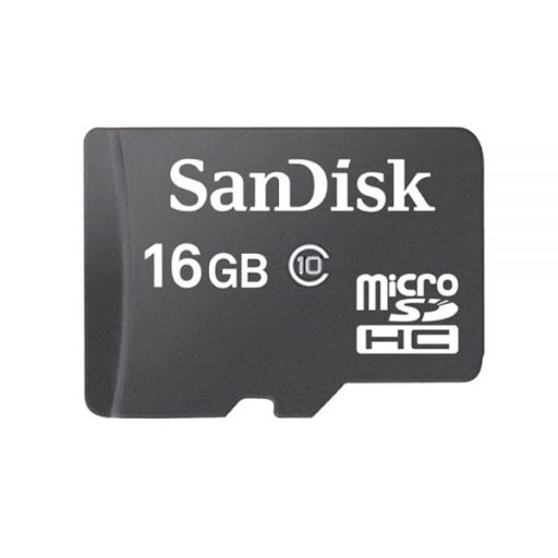 Thẻ nhớ MicroSDHC SanDisk 8GB / 16GB / 32GB C10 U1 80MB/s - Không Box (Đen)