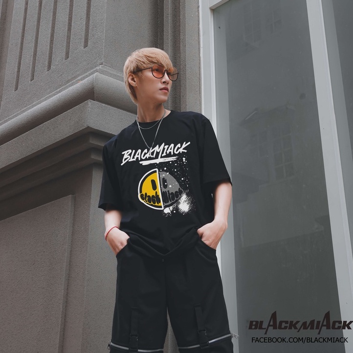 Áo Thun Smile New Màu Đen Trắng Unisex BLACKMIACK