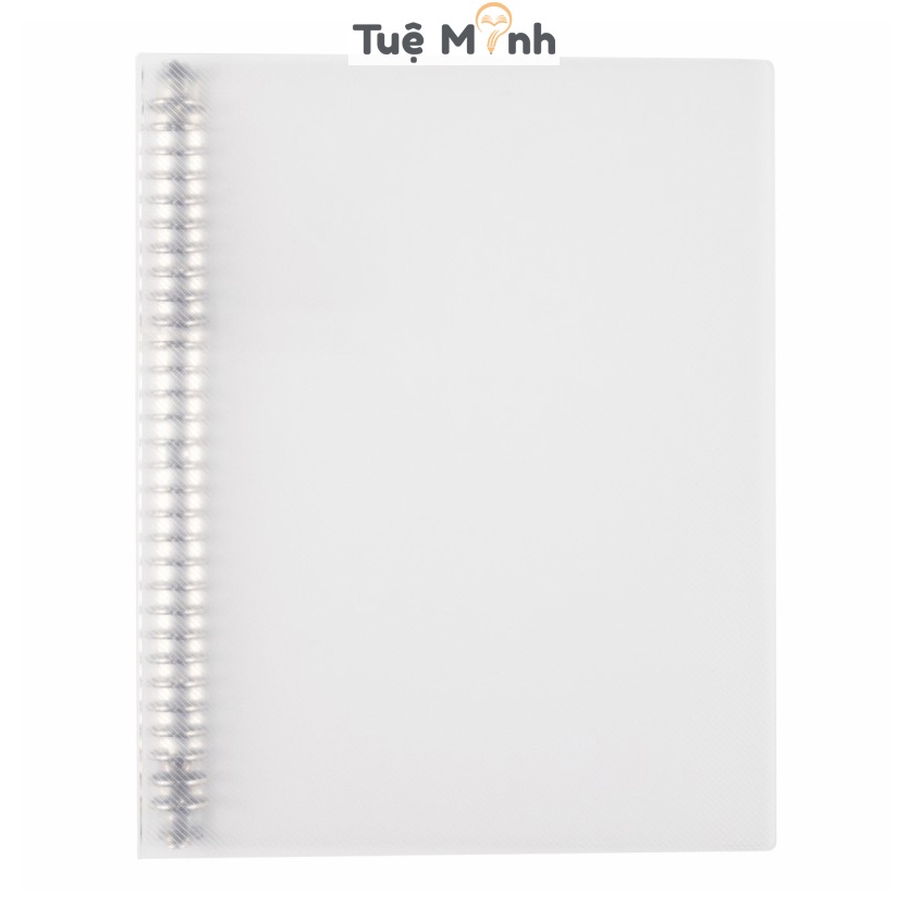 Bìa sổ còng sắt A4 30 chấu Klong, Binder file còng có thể refill thay ruột MS 539