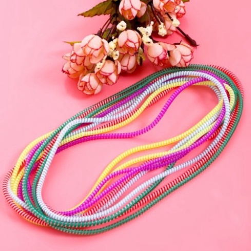 Dây quấn tai nghe cáp sạc - chống đứt - nhiều màu